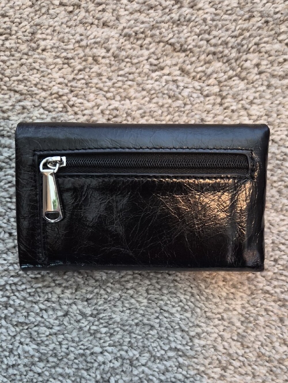 Hobo Black Leather Wallet NWOT - Picture 2 of 7